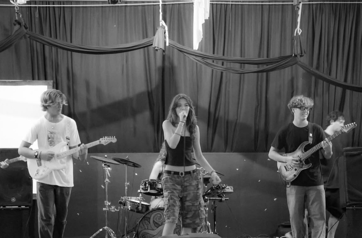 Student musical performance at Nosara Music Academy